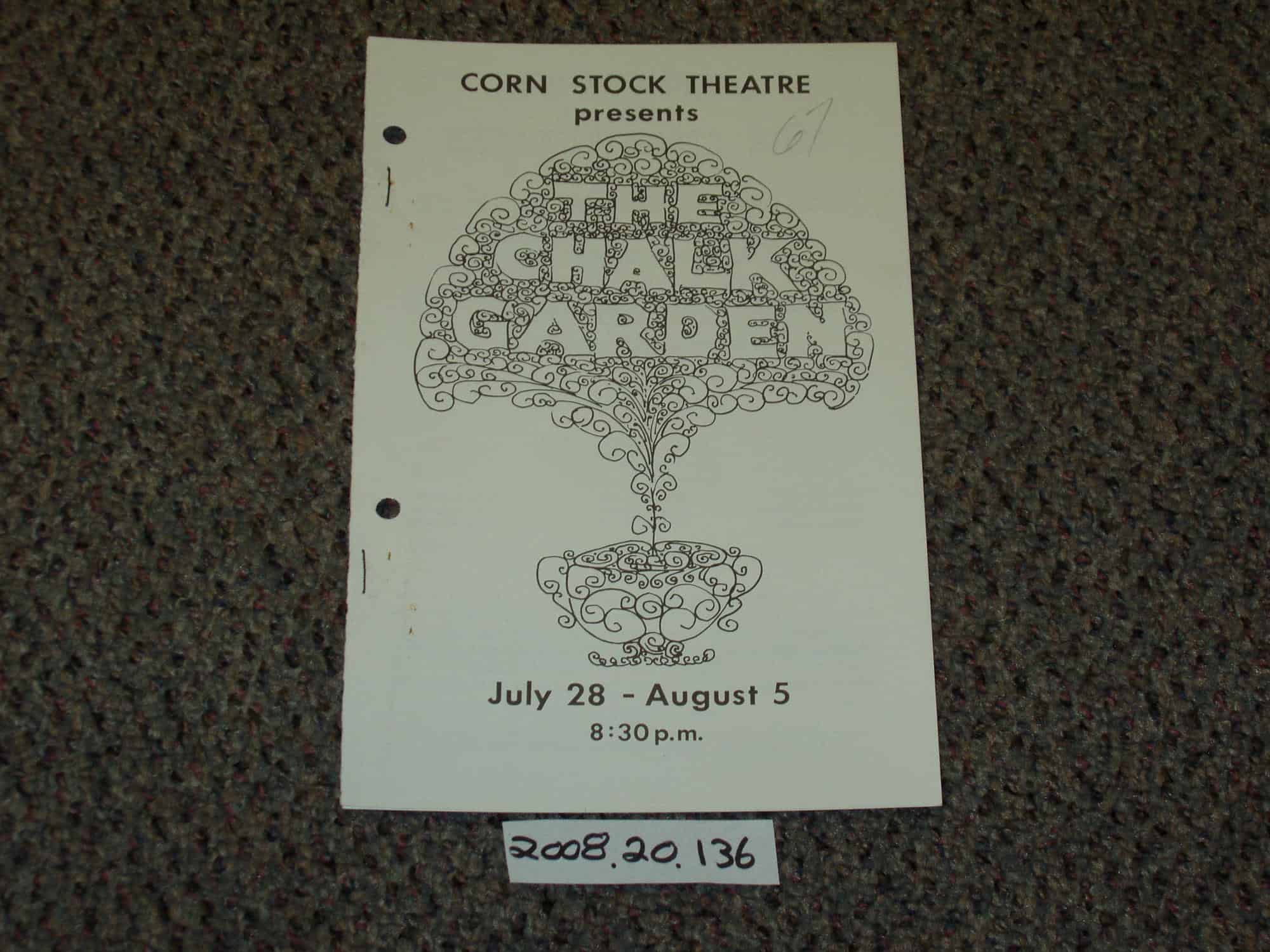 Program, Theater - 2008.20.136